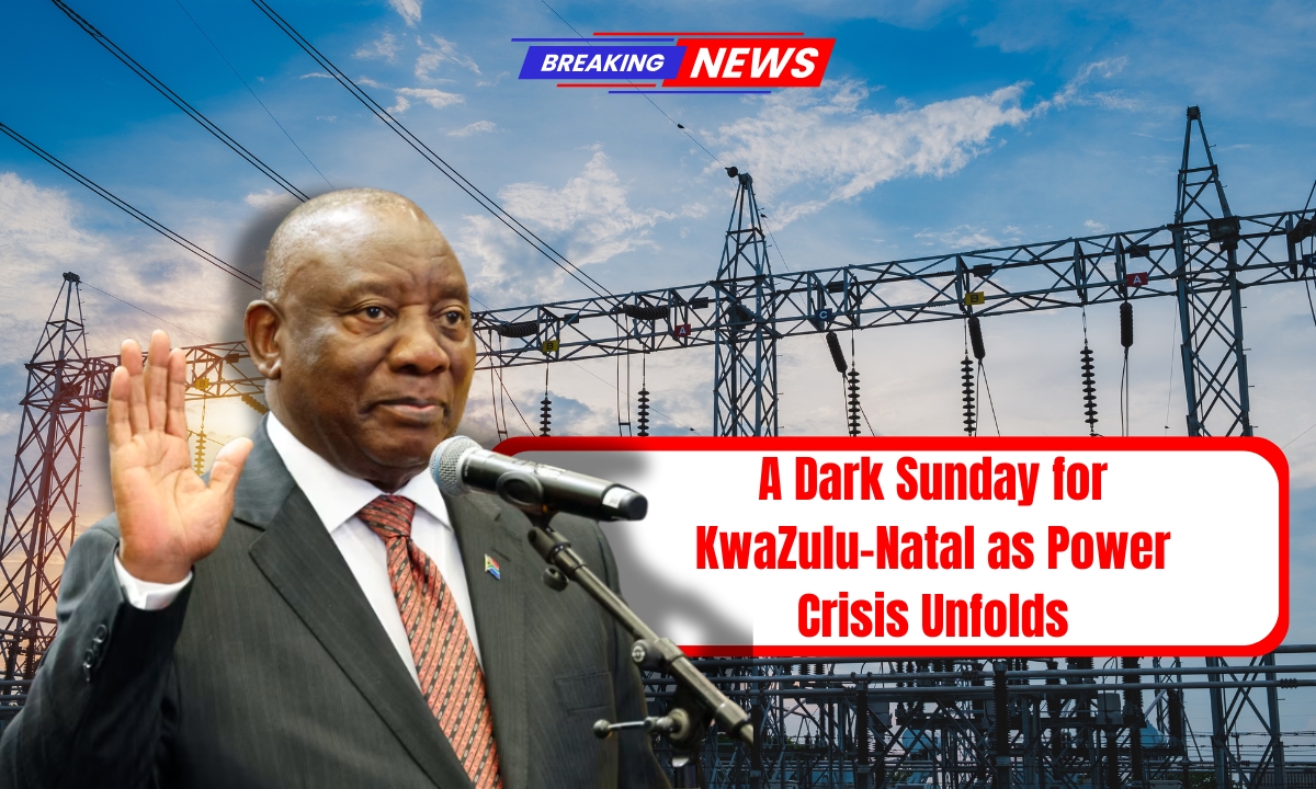 A Dark Sunday for KwaZulu Natal as Power Crisis Unfolds